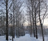 Первый день зимы в Полоцкой обители