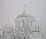 Снегопад. Январь 2009 года