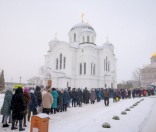 Крещение Господне в Спасо-Евфросиниевской обители. Фото Авласенко В. Г.