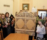 Дети воскресной школы прославляют Рождество Христово