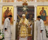 Предстоятель Белорусской Православной Церкви совершил Божественную литургию в Спасо-Евфросиниевском монастыре