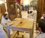 На подворье Спасо-Евфросиниевского женского монастыря освящен храм в честь Иверской иконы Божией Матери
