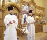 На подворье Спасо-Евфросиниевского женского монастыря освящен храм в честь Иверской иконы Божией Матери