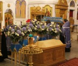 Всенощное бдение с чином погребения Божией Матери