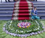 Украшение праздничной дорожки