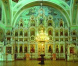 Внутренний вид храма Вознесения Господня