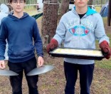 Палаточный лагерь на берегу реки Свольна