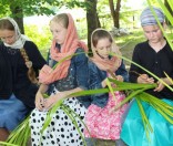 Участие детей воскресной школы в подготовке и проведении праздника прп. Евфросинии Полоцкой