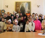 Дети Воскресной школы встречают Рождество Христово