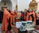 Празднование иконы Пресвятой Богородицы «Живоносный Источник» в Полоцкой обители