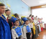 2-Воспитанники воскресной школы при Спасо-Евфросиниевском монастыре выступили в Малоситнянской средней школе с Рождественским концертом