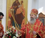 Патриарший Экзарх всея Беларуси совершил Божественную Литургию в Спасо-Евфросиниевском монастыре