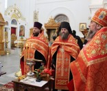 Празднование иконы Пресвятой Богородицы «Живоносный Источник» в Полоцкой обители