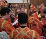 Патриарший Экзарх всея Беларуси совершил Божественную Литургию в Спасо-Евфросиниевском монастыре