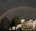 Радуга над святой обителью
