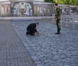 Подготовка праздничной дорожки