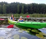 Палаточный лагерь на берегу реки Свольна