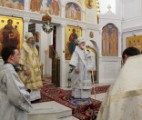 Предстоятель Белорусской Православной Церкви совершил Божественную литургию в Спасо-Евфросиниевском монастыре