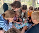 Палаточный лагерь на берегу реки Свольна