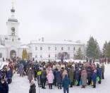 Крещение Господне в Спасо-Евфросиниевской обители. Фото Авласенко В. Г.