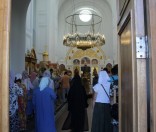 Праздник Происхождения (изнесения) Честных Древ Животворящего Креста Господня в Полоцкой обители	