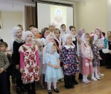 Концерт в воскресной школе, посвященный Покрову Пресвятой Богородицы и Дню матери 