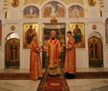 Принесение мощей великомученика Димитрия Солунского в Спасо-Евфросиниевский монастырь