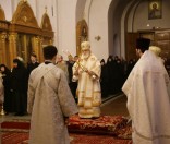 Предстоятель Белорусской Православной Церкви совершил Божественную литургию в Спасо-Евфросиниевском монастыре