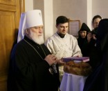 Предстоятель Белорусской Православной Церкви совершил Божественную литургию в Спасо-Евфросиниевском монастыре
