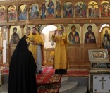 Праздник Происхождения (изнесения) Честных Древ Животворящего Креста Господня в Полоцкой обители	