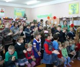 40-Воспитанники воскресной школы при Спасо-Евфросиниевском монастыре выступили в Малоситнянской средней школе с Рождественским концертом