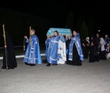 Всенощное бдение с чином погребения Божией Матери