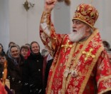 Патриарший Экзарх всея Беларуси совершил Божественную Литургию в Спасо-Евфросиниевском монастыре