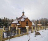 На подворье Спасо-Евфросиниевского женского монастыря освящен храм в честь Иверской иконы Божией Матери
