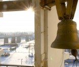 На колокольне Покровского храма