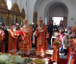 Патриарший Экзарх всея Беларуси совершил Божественную Литургию в Спасо-Евфросиниевском монастыре