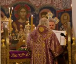 Всенощное бдение в Кресто-Воздвиженском соборе