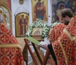Малая вечерня с акафистом прп. Евфросинии