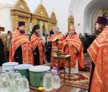 Празднование иконы Пресвятой Богородицы «Живоносный Источник» в Полоцкой обители