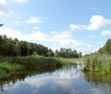 Палаточный лагерь на берегу реки Свольна