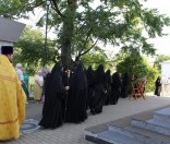 Праздник Происхождения (изнесения) Честных Древ Животворящего Креста Господня в Полоцкой обители	