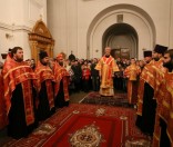 Принесение мощей великомученика Димитрия Солунского в Спасо-Евфросиниевский монастырь