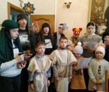 Дети Воскресной школы встречают Рождество Христово