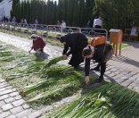 Подготовка праздничной дорожки