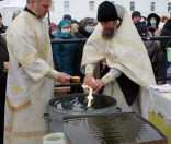 Крещение Господне в Спасо-Евфросиниевском монастыре
