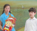 12-Воспитанники воскресной школы при Спасо-Евфросиниевском монастыре выступили в Малоситнянской средней школе с Рождественским концертом