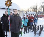 Дети воскресной школы прославляют Рождество Христово