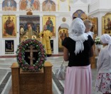 Праздник Происхождения (изнесения) Честных Древ Животворящего Креста Господня в Полоцкой обители	