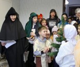 Дети Воскресной школы встречают Рождество Христово