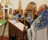 Всенощное бдение с чином погребения Божией Матери